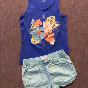 The Children's Place Kids tropical Matching Set